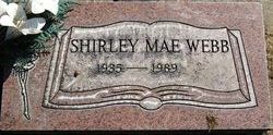 Shirley Mae <I>Badgley</I> Webb 