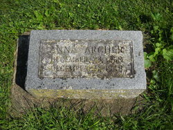 Anna <I>Johnson</I> Archer 