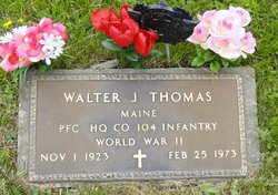 PFC Walter J. Thomas 