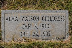 Alma <I>Watson</I> Childress 