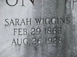 Sarah Catherine <I>Wiggins</I> Clifton 