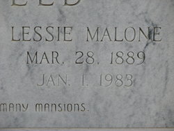 Lessie Clyde <I>Malone</I> Edenfield 