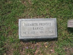 Elizabeth <I>Prentice</I> Barnes 