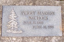 Perry Marion “Peg” Nichols 