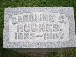 Caroline “Carrie” <I>Cadwell</I> Hughes 