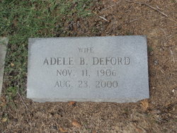 Adele <I>Barrett</I> DeFord 