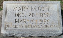 Mary Matildy <I>Wyatt</I> Goff 