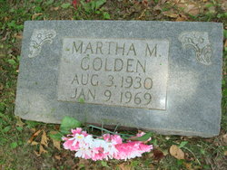 Martha Mae <I>McClard</I> Golden 