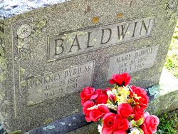 Mary Elizabeth <I>Dowdy</I> Baldwin 