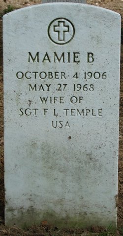 Mamie B Temple 