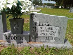 Willard Edward “Bill” Giddens 