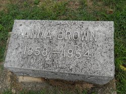 Anna Mariah <I>Rowe</I> Brown 