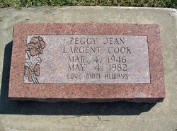 Peggy Jean <I>Largent</I> Cook 