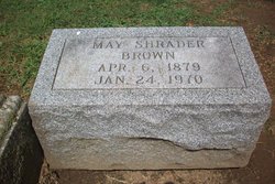 May <I>Shrader</I> Brown 