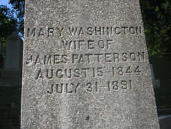 Mary Washington <I>Symmes</I> Patterson 