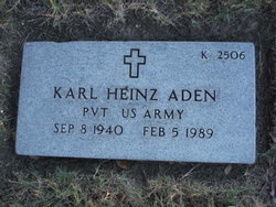 Karl Heinz Aden 