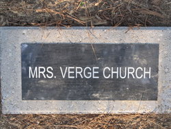 Mrs Verge Church 