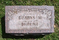 Gladys Mary <I>Earthman</I> Blount 