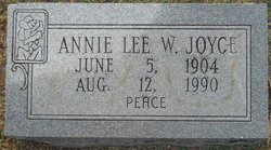 Annie Lee <I>Wingfield</I> Joyce 