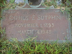Cephus Floyd Sutphin 