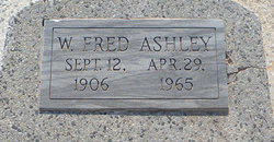 William Frederick “Fred” Ashley 