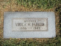 Viola Harriet <I>Hill</I> Parker 