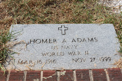 Homer Alfred Adams 