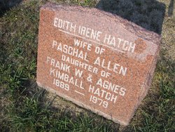 Edith Irene <I>Hatch</I> Allen 