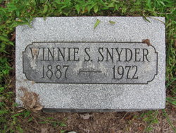 Winifred A <I>Long</I> Snyder 