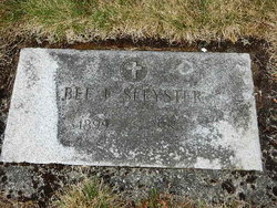 Beatrice F “Bee” <I>Skipworth</I> Sleyster 