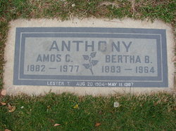 Amos C Anthony 