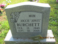 Joccie <I>Jones</I> Burchett 