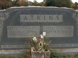 Gertrude <I>Dawkins</I> Atkins 