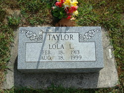 Lola Lucille <I>Swinford</I> Taylor 