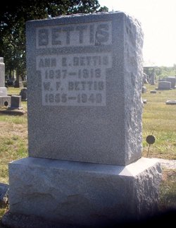Ann Eliza <I>McAdams</I> Bettis 
