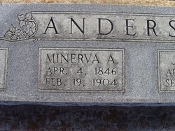 Minerva Ann <I>Whitworth</I> Anderson 