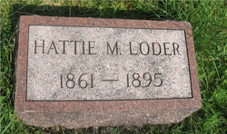 Hattie M <I>Long</I> Loder 