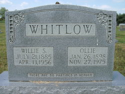 Willie Stokley “Bill” Whitlow 