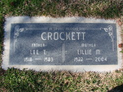 Lillie Mae <I>Ainsworth</I> Crockett 