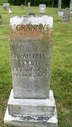 Sarah Ellen <I>Holt</I> Cooper 