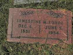 Ernestine Orlena <I>Maulden</I> Fonda 