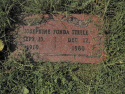 Josephine <I>Fonda</I> Steele 