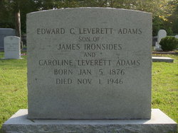 Edward Clarkson Leverett Adams 
