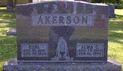 Alma Caroline <I>Carlson</I> Akerson 