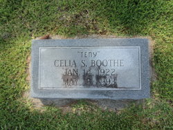 Celia “Tony” <I>Saunders</I> Boothe 