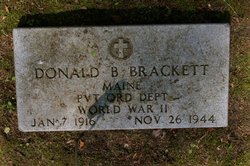 Pvt Donald B. Brackett 
