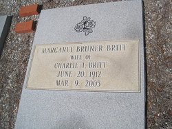 Margaret <I>Bruner</I> Britt 