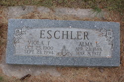 Viola Carrie <I>Teuscher</I> Eschler 