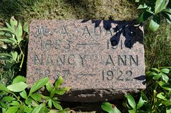 Nancy Ann <I>Fox</I> Adams 