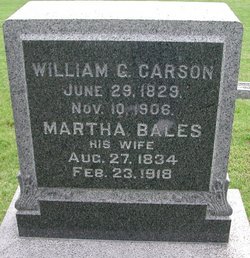 Martha J. <I>Bales</I> Carson 